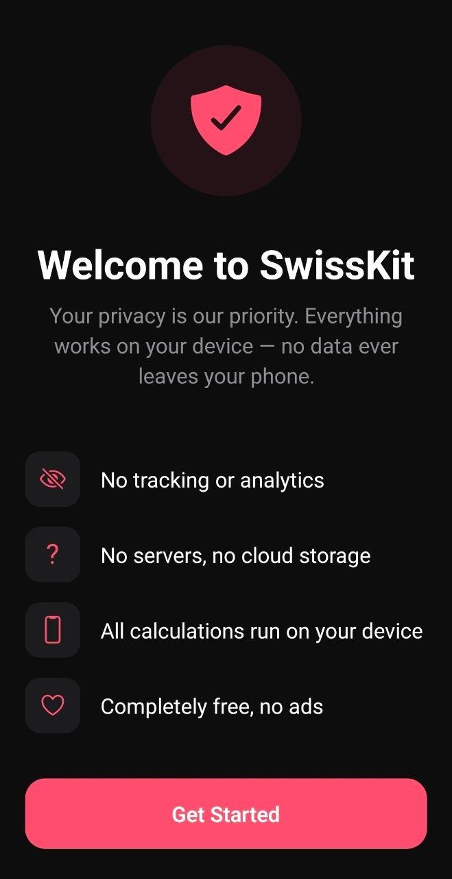 SwissKit — Utility App